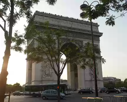 PXL047 Arc de Triomphe construit entre 1806 et 1836 sur ordre de Napoléon